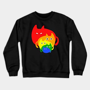 Rainbow cats Crewneck Sweatshirt